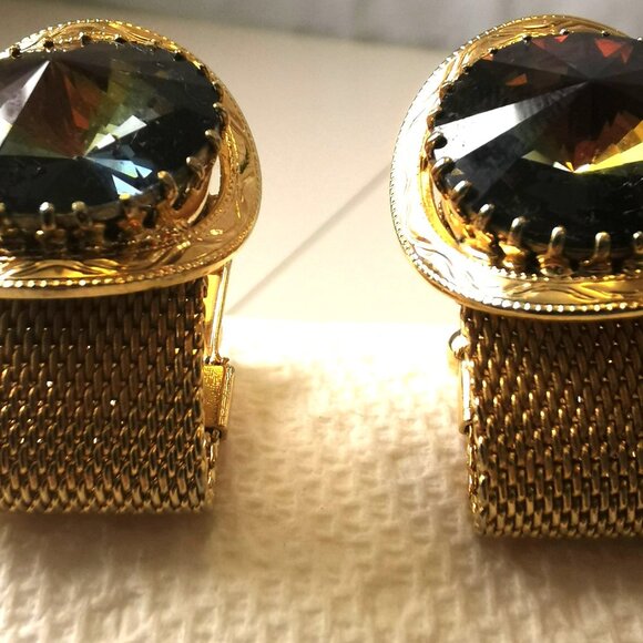 Pair of Cuff Links by Park Avenue in Original Box from the 60s Vintage - Picture 7 of 7